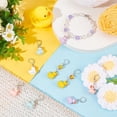 thumbnail image 5 of 20 Pcs Duck Stitch Markers Resin Crochet Stitch Marker Charms Removable Leverback Clasps Locking Stitch Marker for Knitting Weaving Sewing Jewelry Making, 5 of 6