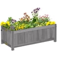 thumbnail image 1 of Outsunny Foldable Raised Garden Bed Elevated Planter Box for Vegetables, 1 of 9