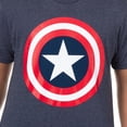 thumbnail image 4 of Marvel Captain America Men's T-Shirt Super Soldier Shield Design Adult Short Sleeve Superhero Tee, 4 of 6