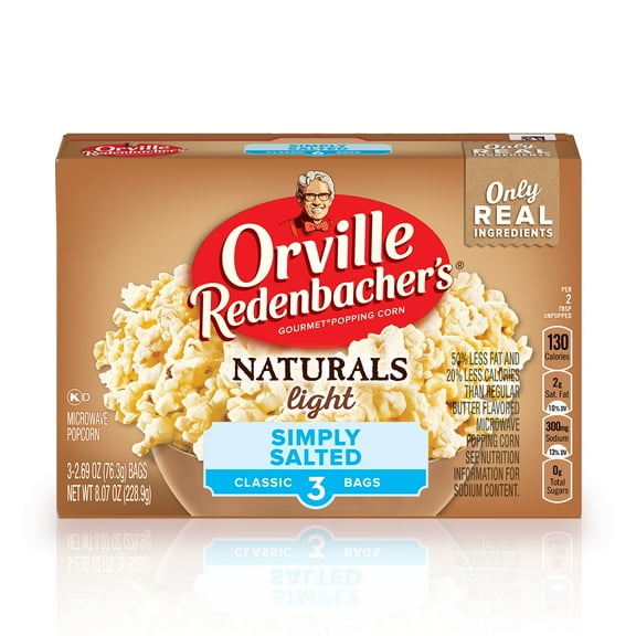 Orville Redenbacher's Naturals Simply Salted Popcorn Classic (Pack of 14)