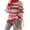 Red Green Christmas Trees, variant on Asklazy Women's Turtleneck Oversized Sweaters Batwing Long Sleeve Pullover Loose Chunky Knit Jumper