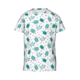 thumbnail image 4 of Wukai Sea Turtle Youth Unisex Short Sleeve T-Shirt for Boys, Girls, Teens, and Kids-X-Small, 4 of 7