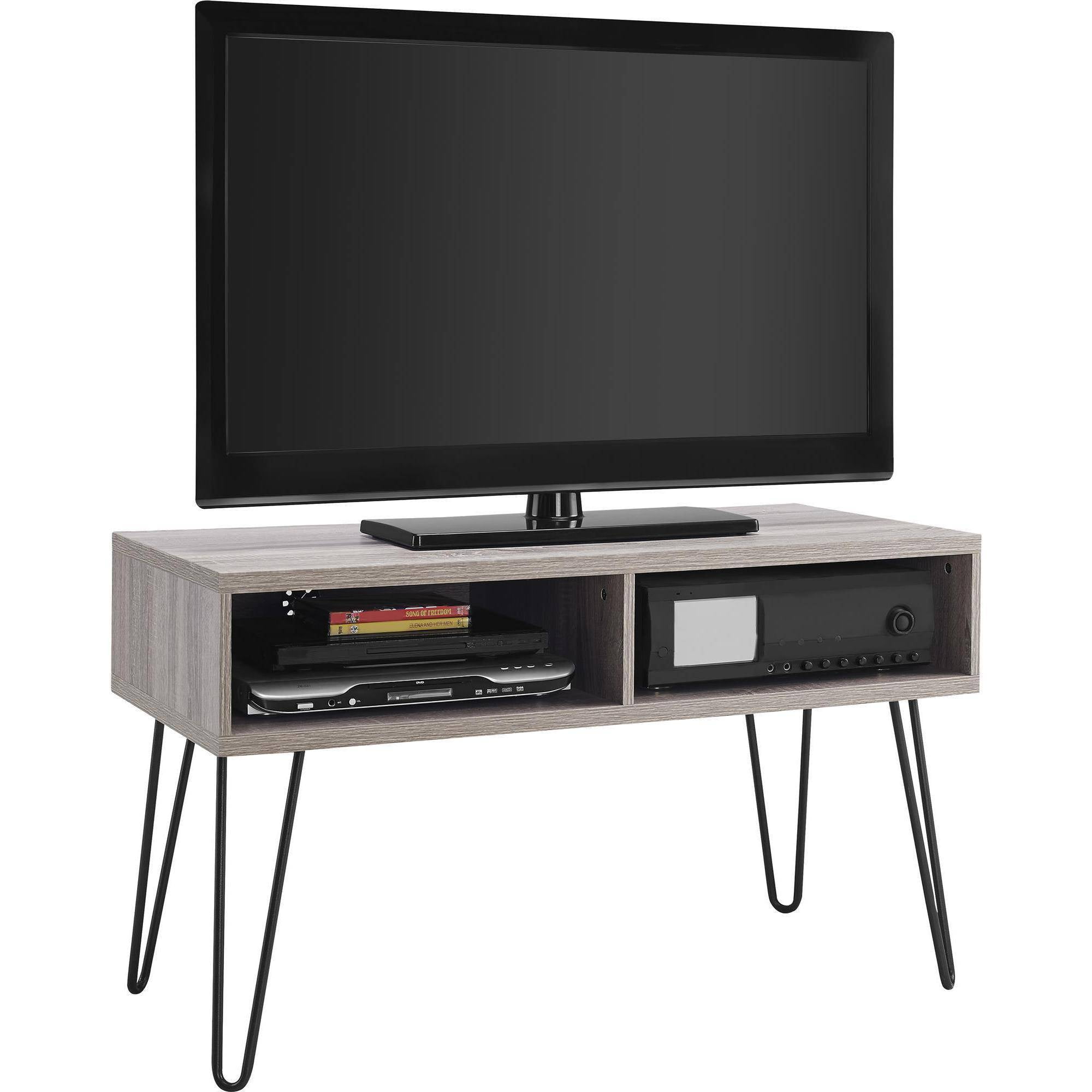 Ameriwood Home Owen Retro Tv Stand For Tvs Up To 42 Wide Ameriwood Home Owen Retro Tv Stand For Tvs Up To 42 Wide Distressed Gray Oak