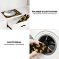 thumbnail image 5 of Dish Drying Mat, Cute Pizza Black Highly Absorbent Drying Matt Kitchen Counter, Dish Mat Drying Pad Dishes Drainer Mats for Kitchen Counter or Sink, 16 x 18 inch, 5 of 6