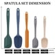 thumbnail image 2 of Juego de espátulas HOTEC de silicona apta para uso alimentario, resistentes al calor, 600 °F, 2 of 7