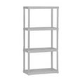 thumbnail image 1 of Gracious Living Étagère Solide Légère à 4 Tablettes, Hauteur Fixe, Rangement, Blanc, 1 of 9