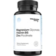 thumbnail image 1 of Wholesome Story Zinc (with Magnesium + Vitamin B6) | 200 Mg Per Serving | 60 Servings | 30 Capsules, 1 of 3