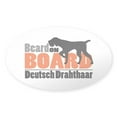 thumbnail image 1 of CafePress - Beard On Board DD - Sticker (Oval), 1 of 1