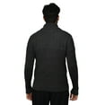 thumbnail image 3 of X RAY Men's Soft Slim Fit Pullover Top, Ribbed Knit Chunky Turtleneck Sweater for Men, Charcoal, 3X-Large, 3 of 9