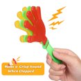 thumbnail image 2 of 20 Pcs Mains en Plastique Applaudir Accessoire de Cheer Créatif et Amusant pour Fête Boîte de Nuit (Couleur Mixte), 2 of 8