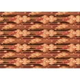 thumbnail image 1 of Ahgly Company Machine Washable Indoor Rectangle Transitional Orange Area Rugs, 2' x 5', 1 of 7