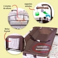 thumbnail image 4 of Cuna Corral Mecedor Starkids S12-7 Con Cambiador Café, 4 of 5