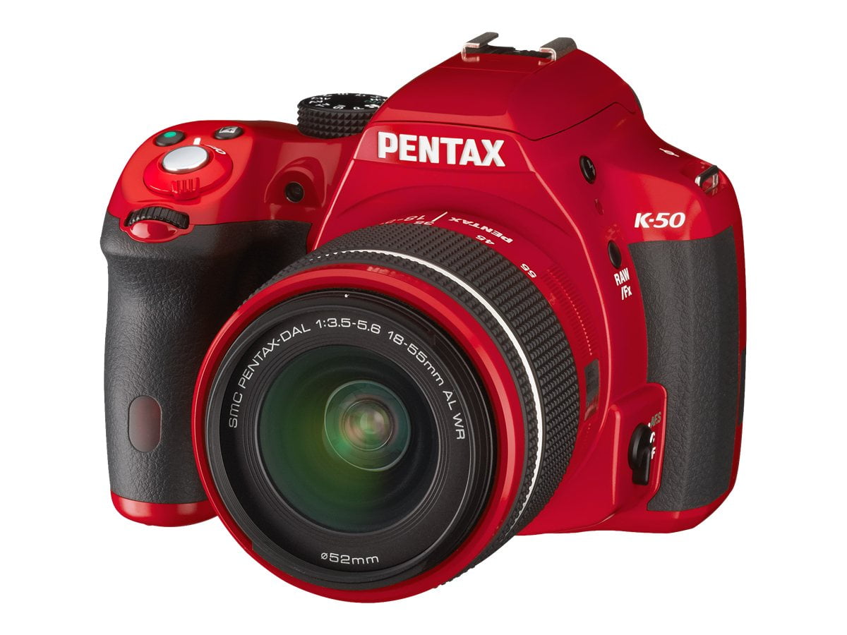 Pentax K-50 - Digital camera - SLR - 16.3 MP - APS-C - 1080p