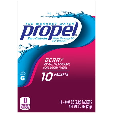 Propel® Berry Zero Calorie Water Beverage Mix 10-0.07 oz. Packets