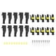 thumbnail image 1 of Juego de 10 conectores eléctricos impermeables de 1 pin para coche., 1 of 14