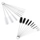 thumbnail image 1 of 2 juegos de cepillos de limpieza Juego de cepillos de tubo de nailon 10 cepillos limpiadores de paja de diferentes diámetros, blanco y negro Namotu CPB-US-WZY92, 1 of 6