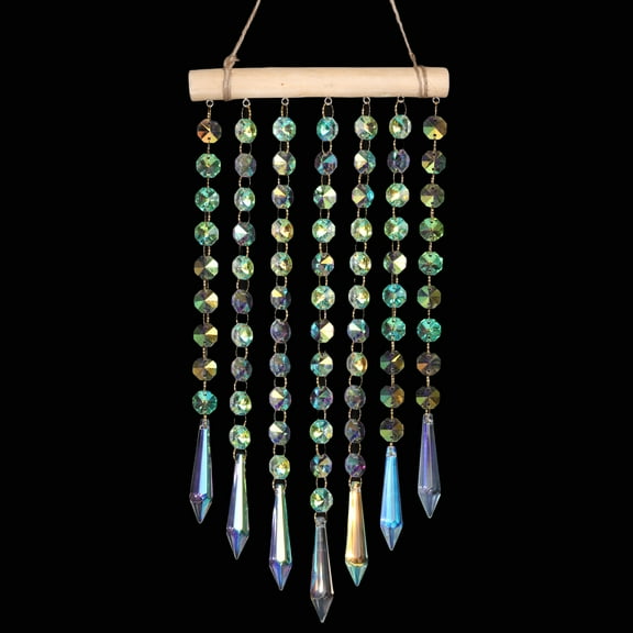 Crystal Sun Catchers For Windows Rainbow Maker Prisms Suncatchers Glass Wind Chimes Indoor Hanging Ornaments Nana Gifts