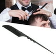 thumbnail image 3 of Peigne à Queue Résistant à la Chaleur de Qualité Professionnelle pour Tous Types de Cheveux, Design Antidérapant, Prise en Main Confortable, Parfait pour Salon, Barbier et Kits de Fournitures Cosmétologiques, 3 of 7