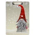 thumbnail image 1 of FMSHPON Snow Winter Scandinavian Folklore Elves Clipboard Hardboard Wood Nursing Clip Board and Pull for Standard A4 Letter 13x9 inches, 1 of 6