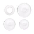 thumbnail image 4 of Way To Celebrate 3-Tier Dessert & Cupcake Stand, 10.2 x 10.2 x 12.6 Inch, White Plastic, 4 of 7