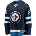 thumbnail image 2 of Men's Fanatics Nikolaj Ehlers Navy Winnipeg Jets Breakaway Replica Jersey, 2 of 3