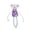 Purple, variant on NookHive Elastic Door Hanging Cat Wand - Cat Tickling Stick Toy with Bungee, Clips onto Door Frame, Interactive Cat Toys for Indoor Cats, Relieves Separation Anxiety,Purple