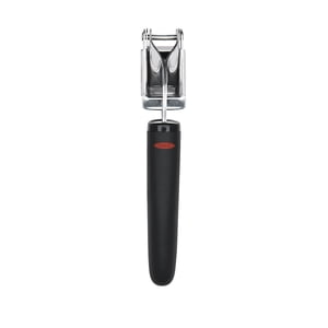 OXO Softworks Stainless Steel Garlic Press, Black