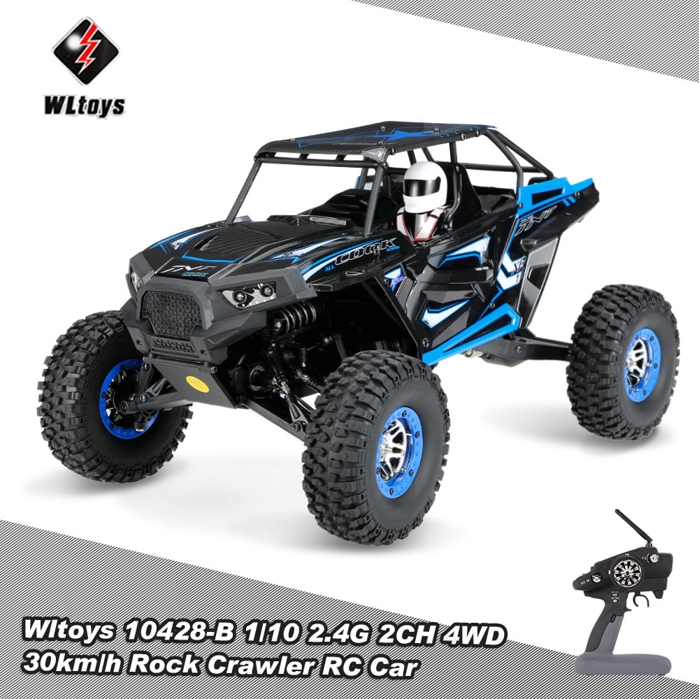 Wltoys 10428B 1/10 2.4G 2CH 4WD 30km/h Electric Brushed Offroad Rock