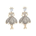 thumbnail image 2 of Pendientes colgantes Yinane para el Día de la Madre para niñas plata, 2 of 8