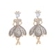 thumbnail image 2 of Pendientes de regalo para el Día de la madre para niñas Salvador colgantes de ballet plata, 2 of 10
