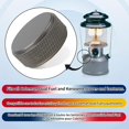 thumbnail image 3 of shiyou-Filler Cap Replacement for Coleman Lantern Parts - Compatible with Coleman Stove,Model 3000000454 Fuel Cap, 3 of 4