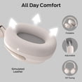thumbnail image 4 of Monster Wireless Headphones, Noise Cancelling Headphones with Bluetooth 5.4, Foldable Lightweight Over Ear Headphone, Clear Talk, 70H Playtime, Dual Device Pairing, Comfort Fit, White, 4 of 7