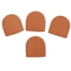 thumbnail image 2 of 4 Piezas de Bricolaje de material cuero Accesorios de Cremallera Tapón de Cremallera Tapones Inferiores marrón, 2 of 7