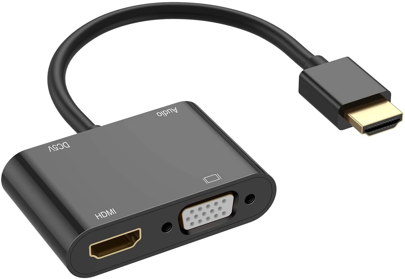 HDMI VGA Adapter for Computer, Desktop 