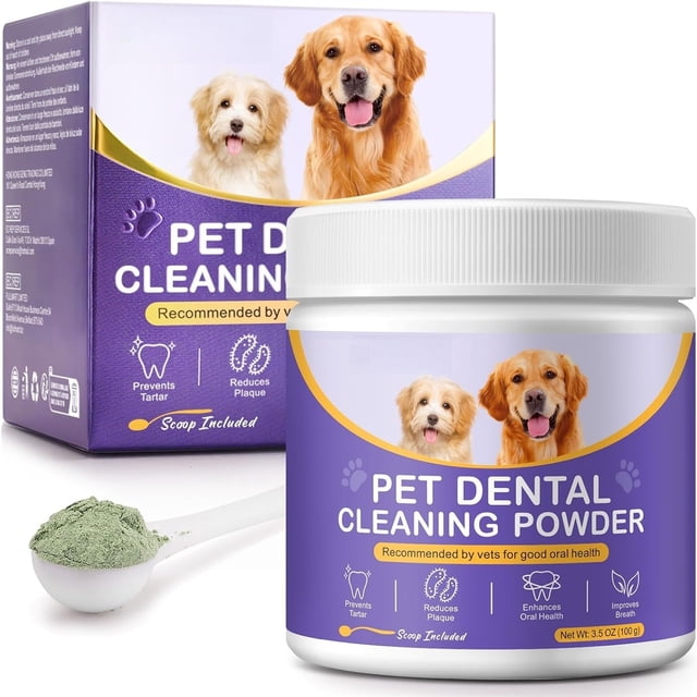 Hearth & Gear Pet Tooth Powder Gives Your Pet A And Fresh Breath! It Is Very Important To Keep ' Teeth Clean And Avoid Harmful Plaque Buildup. Ground For Dogs Accessories Dog Sport Dog Accessories