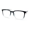 thumbnail image 4 of Classy Elegant Studious Urban Horn Rim Blue Light Filtering Glasses [Black Clear], 4 of 8