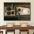 thumbnail image 2 of wall26 Canvas Print Wall Art Barista Coffee Bean Grounds Espresso Cafe Food &amp; Cooking Kitchen Photography Realism Decorative Scenic Rustic Zen Calm Colorful for Living Room, Bedroom, Office - 12&, 2 of 5
