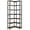 Brown, variant on Demi Bonn 7 Tier Corner Bookshelf, Wood and Metal Bookcase Storage Organizer,dustrial Display Standing Shelf Unit for Bedroom, Living Room, Gray