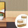 thumbnail image 5 of Tongina 3 Tier Fruit Basket Fruit Bowl Kitchen Countertop Rack Multipurpose Bread Basket Vegetable Rack for Veggie Fruit Potato Table Gold, 5 of 7
