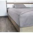 thumbnail image 2 of Juego de Sábanas Básica Rebeca Algodón Percal 200 Individual Gris Perla, 2 of 3