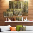 thumbnail image 3 of Forêt d'Automne Verte avec Arbres Épais - Impression sur Toile, 3 of 4