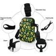 thumbnail image 5 of HELLHERO Avocado pattern design Leakproof Polyester Sling Bag Adults 4.33x1.97x7.09 Love, 5 of 7