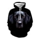 thumbnail image 3 of Sudadera con capucha para hombre y mujer, con estampado 3D de perro divertido, ropa de calle con gráfico de animales, ropa informal de uso diario con capucha para el hogar y bolsillo, 3 of 5