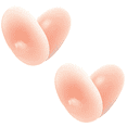 thumbnail image 1 of Hombreras para ropa de mujer, cómodas hombreras invisibles de silicona suave, antideslizantes, adhesivas, reutilizables., 1 of 7