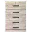 thumbnail image 2 of Better Home Products Xia 5 Drawer Chest of Drawers in Gray Oak, 2 of 8