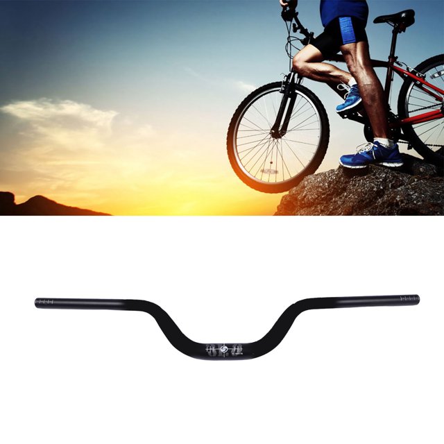 Aluminum Alloy Riser Handlebar, 780mm Length, 31.8mm Mounting Diameter, Efficient Riding with Saving Physical Strength