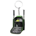 thumbnail image 2 of Mini Baseball Backpack Acrylic Key Chain Baseball Keychain Gifts For Father Baseball Gift For Players Seniors Mom Dad Team, 2 of 6
