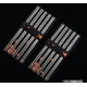 thumbnail image 1 of Palillos chinos reutilizables de acero inoxidable, 10 pares, de metal, coreanos y chinos., 1 of 7