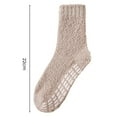 thumbnail image 6 of Eoperou 1 Pair Non-Slip Fuzzy Cozy Socks Super Soft Non-Fading Cold Protection Winter Warm Fluffy Sleep Socks for Women, 6 of 8