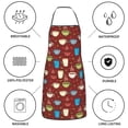 thumbnail image 6 of Sikiie Coffee Cups Aprons for Kitchen Cooking Aprons, Chef Apron for Men Women Chef, 6 of 7